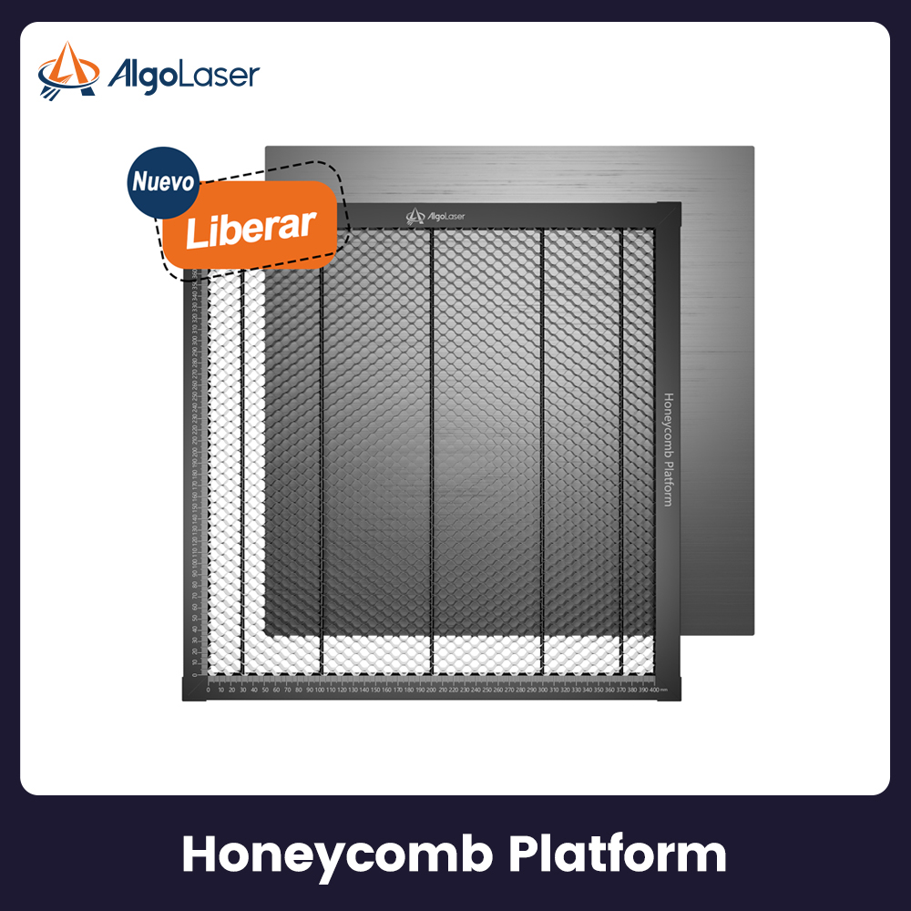 Industrial Acrylic Laser Cutter - Algolaser Waben-Arbeitstisch, 450 x 450 mm,