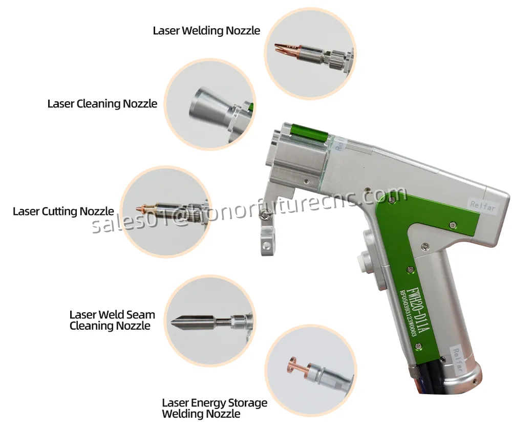 Industrial Laser Cleaning Machine Price - 5-in-1-Hand-Laserschweißgerät mit industrieller Batterie Raycus 1500