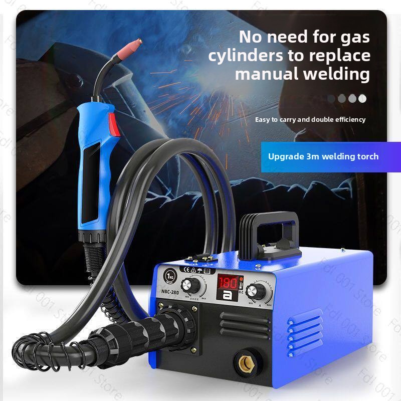 Handheld Laser Welding Machine - Laser-Handschweißgerät Mini Gasschutz-Kohlendioxid-Schweißmaschine NBC-280
