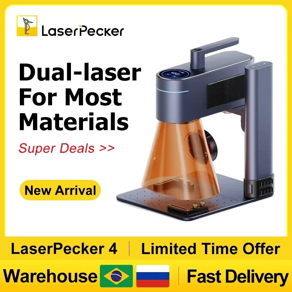 Laser Marking Machine - LASERPECKER 4 LP4 Lasergravurmaschine für alle