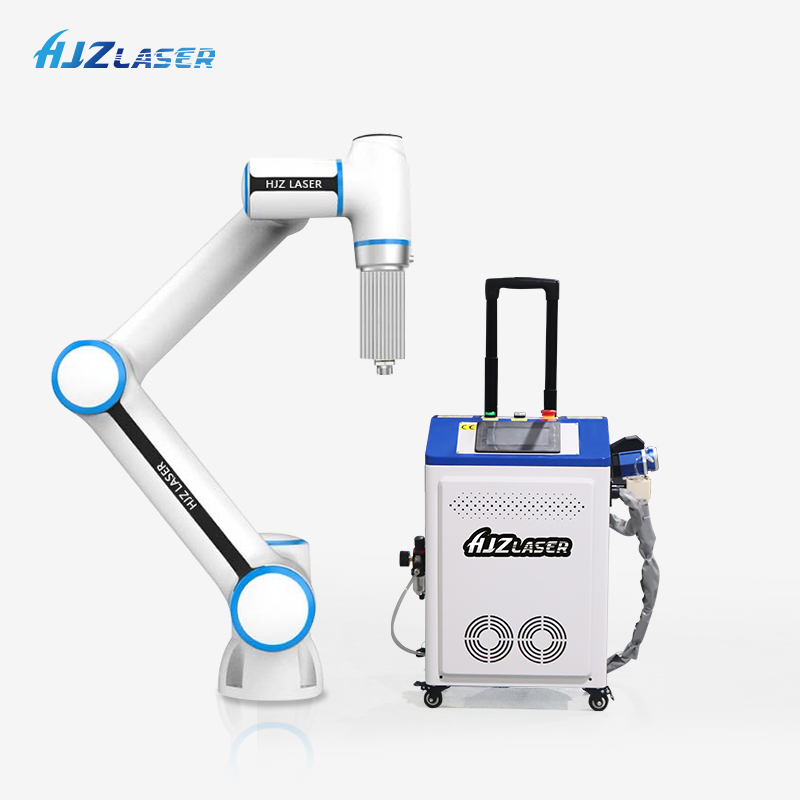 Industrial Laser Cleaning Machine Price - 200W 300W Automatischer Laserreinigungsroboterarm 6-Achsen-Roboter Industrieller