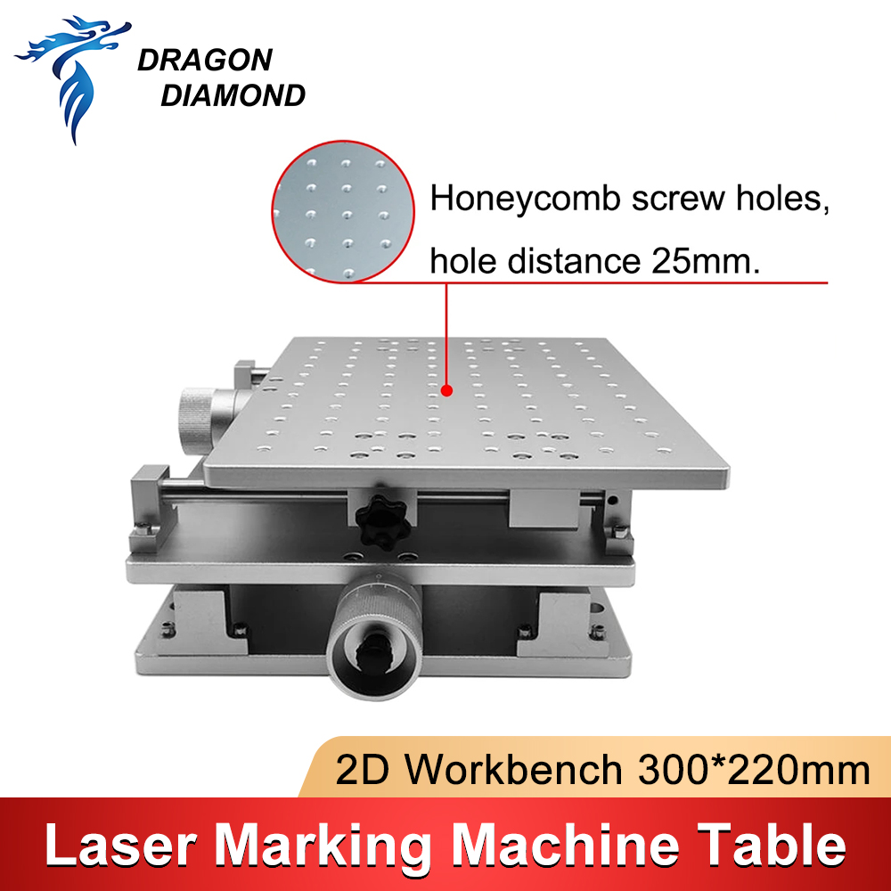 Laser Marking Machine - 300*220mm 2D Arbeitstisch XY 2-Achsen Beweglicher