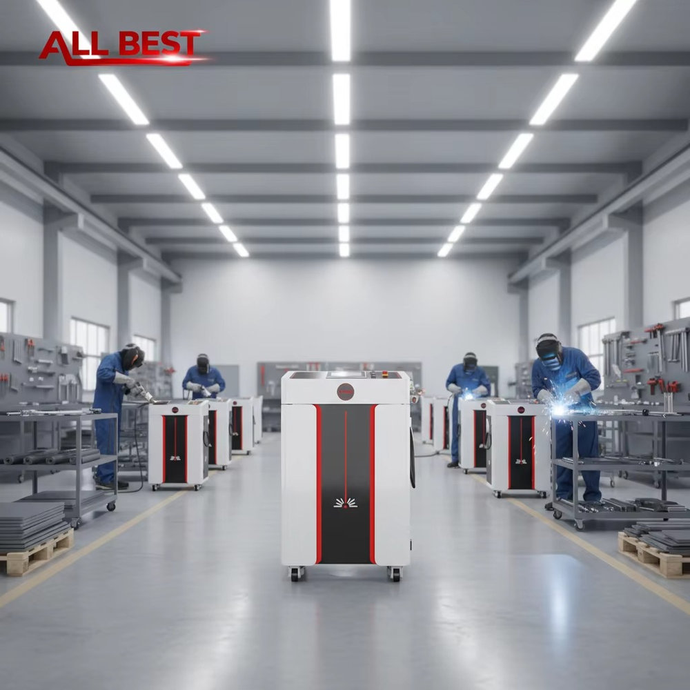 Industrial Laser Cleaning Machine Price - ALLBEST Meistverkaufte 1,5KW 2KW 3KW 4-in-1