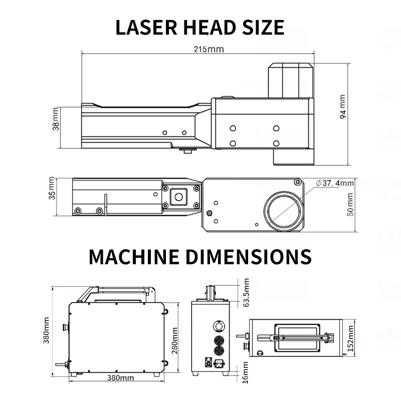 Tragbarer Rucksack-Laserreinig – Industrial Laser Cleaning Machine Price Bewertung und Preis