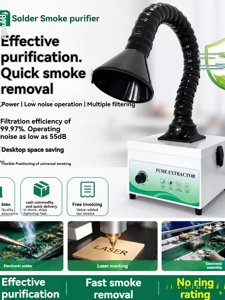 Mini-Lötdampfabsorber – Indust – Industrial Laser Fume Extractor Bewertung und Preis