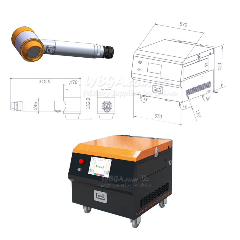 Rostentfernungs-Reinigungsmasc – Industrial Laser Types Bewertung und Preis