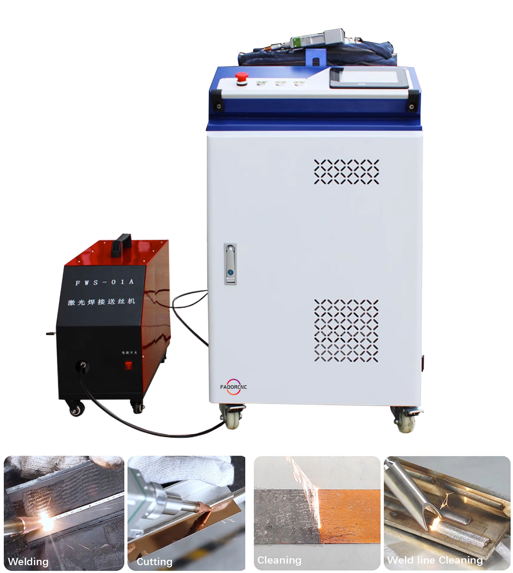 4-in-1 Faserlaser 1000W 2000W  – Handheld Laser Welding Machine Bewertung und Preis